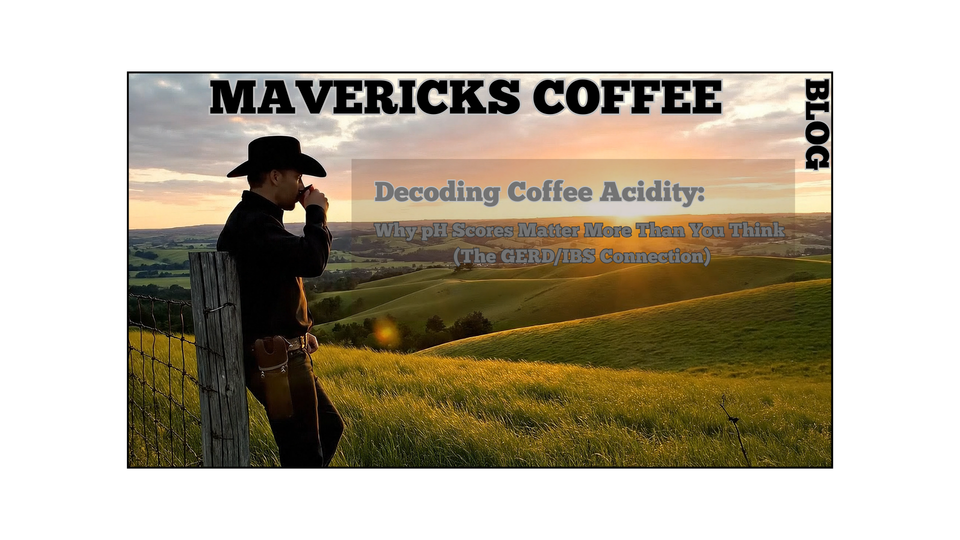 ☕ Decoding Coffee Acidity: Why pH Scores Matter More Than You Think (The GERD/IBS Connection)