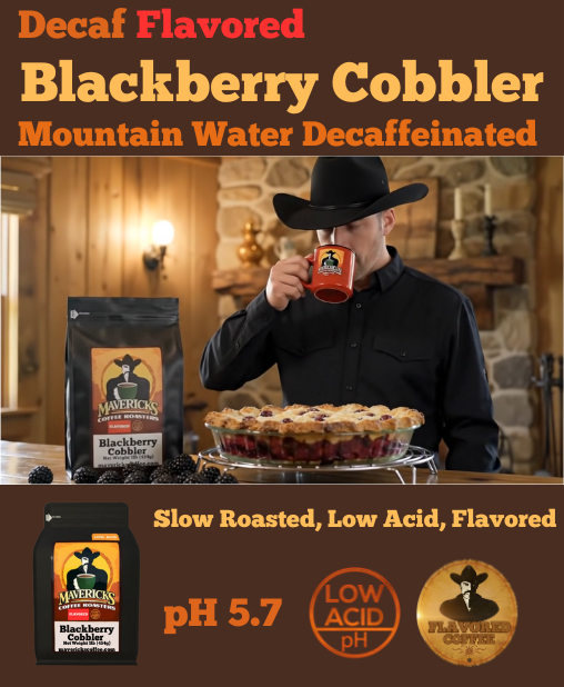 Decaf Blackberry Cobbler