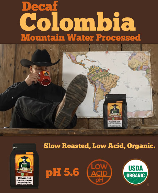 Decaf Colombia – Mavericks coffee