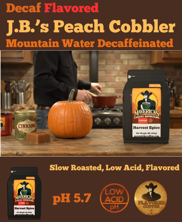 Decaf J.B.'s Peach Cobbler