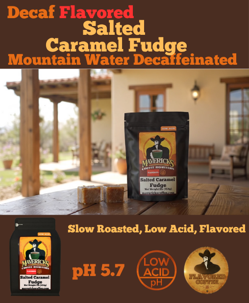 Decaf Salted Caramel Fudge